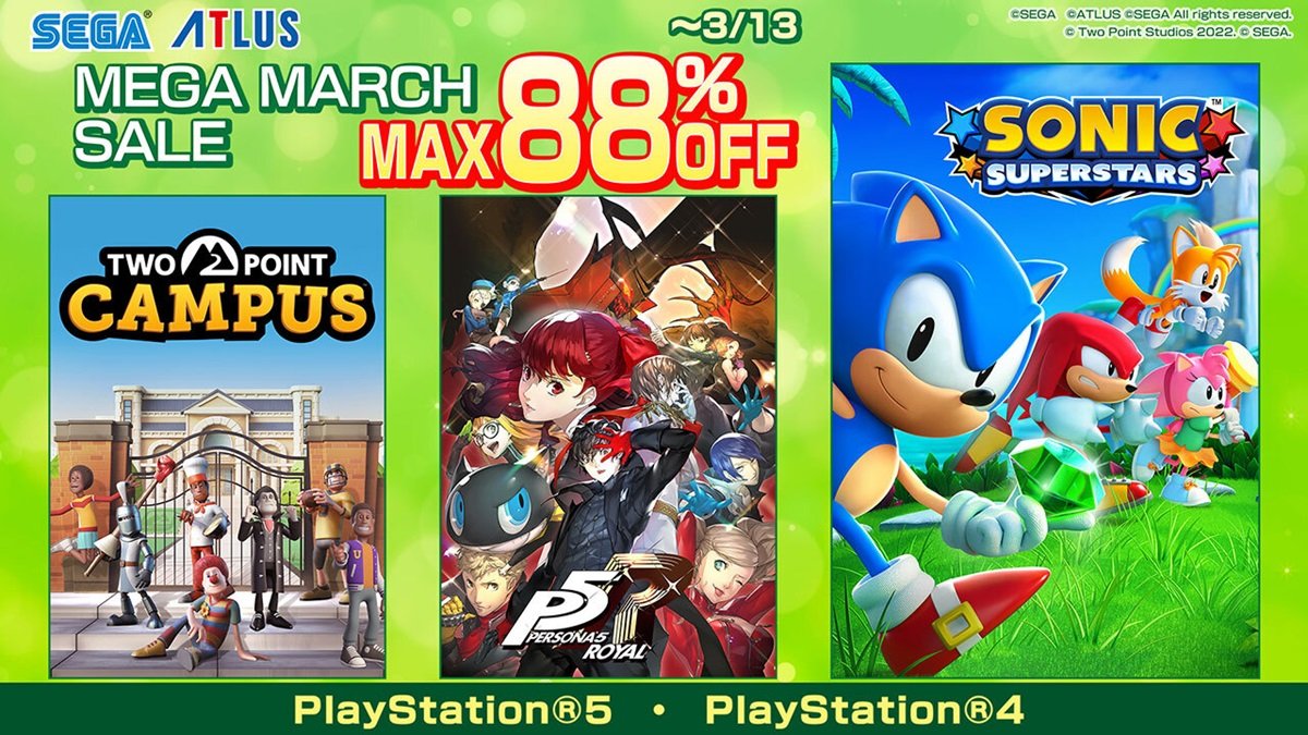 SEGA Maret Sales 2024