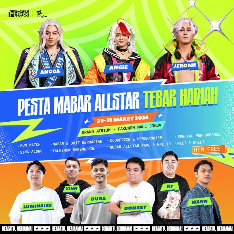 Kemeriahan Pesta Mabar ALLSTAR 2024