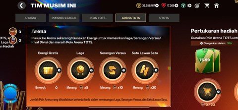TOTS - Ikon, Arena, dan Hadiahnya 2