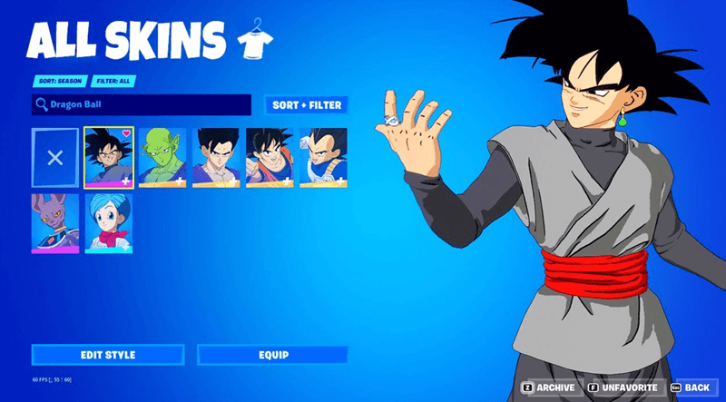 skin baru fortnite game 1