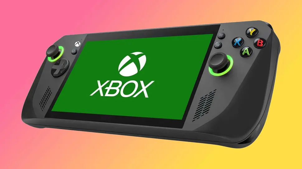 Mock up Xbox Handheld dengan ROG Ally X (Windows Central)