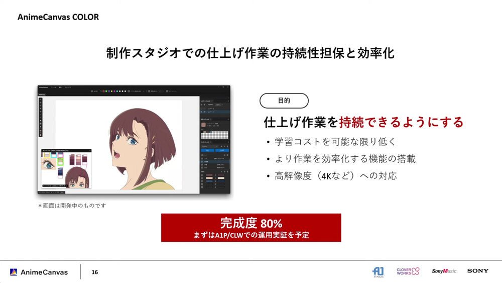 AnimeCanvas COLOR (AI dalam produksi anime)