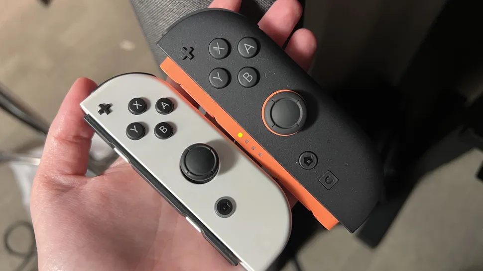 Nintendo Switch & Switch 2 Joy-Con (Image credit: Future)