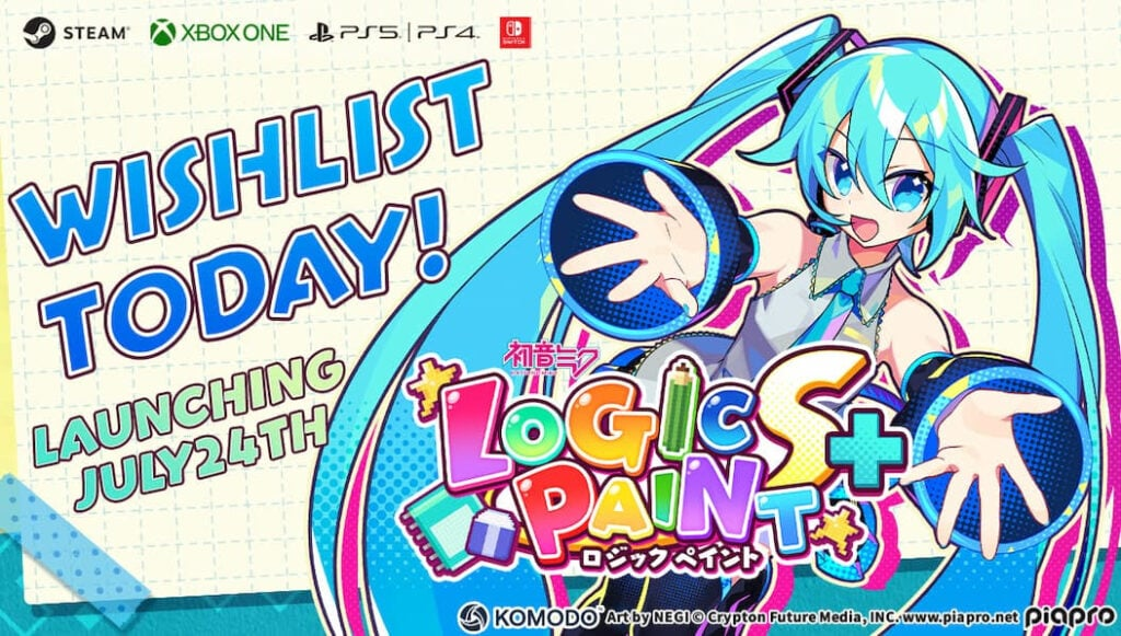 Hatsune Miku Logic Paint S+ (Crypton Future Media)