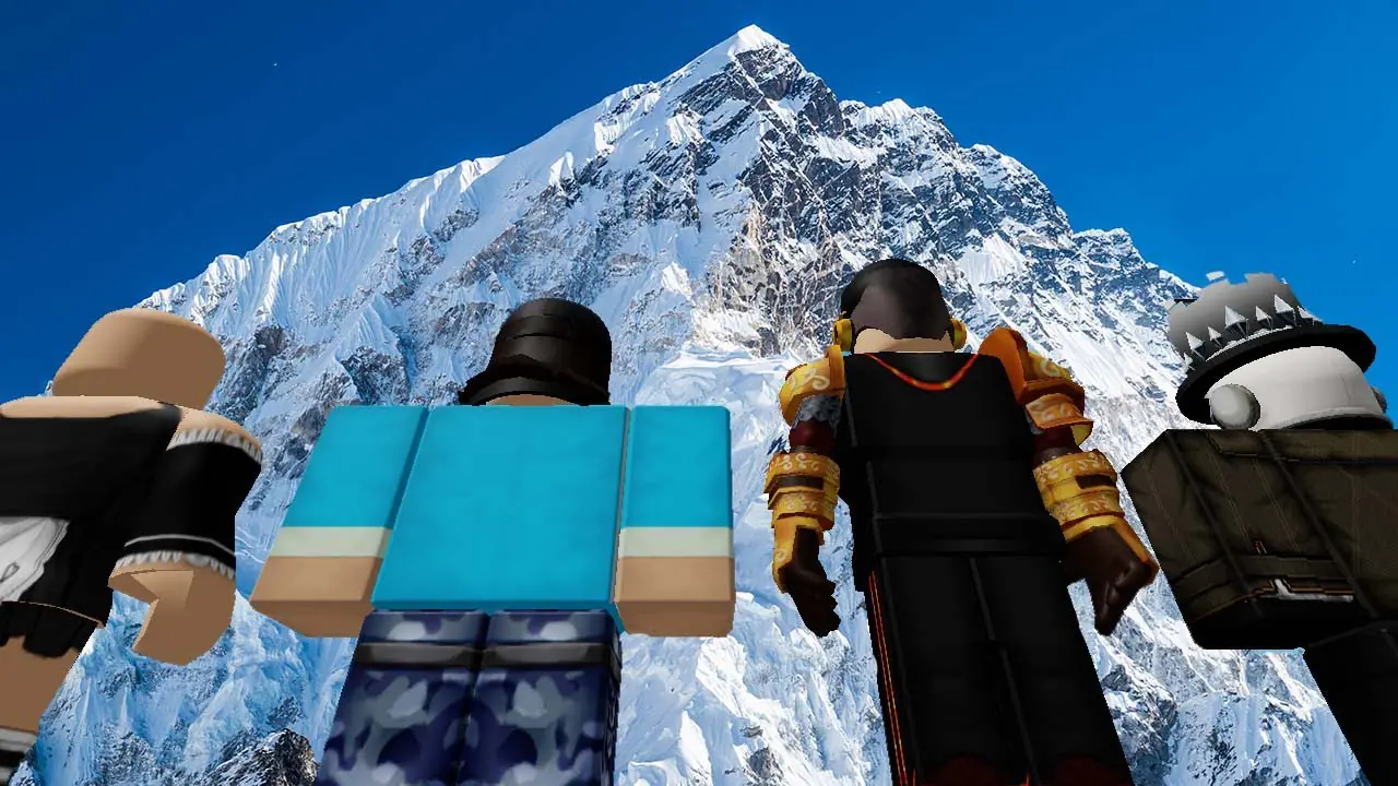 Cara Mendaki Gunung di Roblox 2