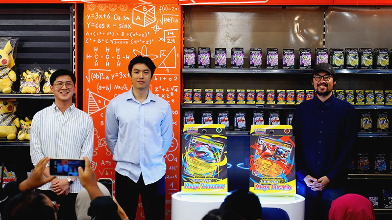 Starter Deck Evolusi Mega ex Hadir di Pokemon TCG Indonesia