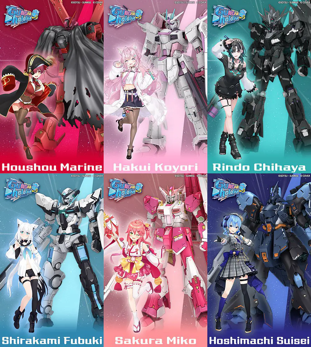 hololive x gundam