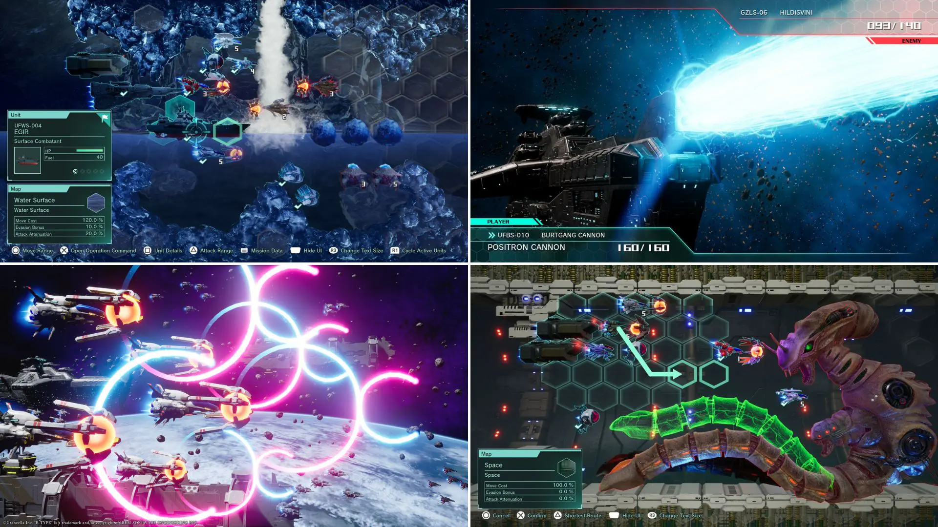 R-Type Tactics I • II Cosmos (Granzella / NIS America)