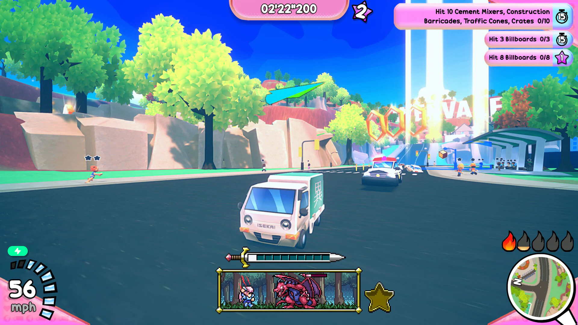 Truck-kun is Supporting Me From Another World?! (Strange Scaffold / Frosty Pop)