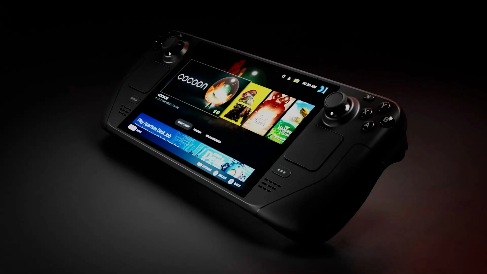 Steam Deck OLED (photo: Eurogamer)