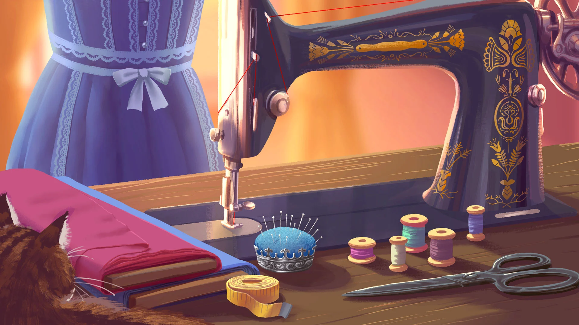 Dressmaker (Cozy Lives / Free Lives)