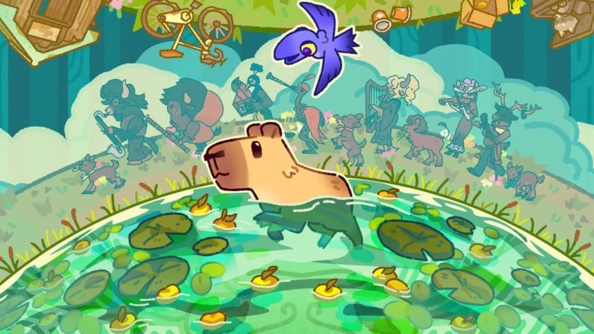 『Capy Castaway』が2026年8月6日にPC版で登場 Capy Castaway (Big Blue Sky Games / Kitten Cup Studio)