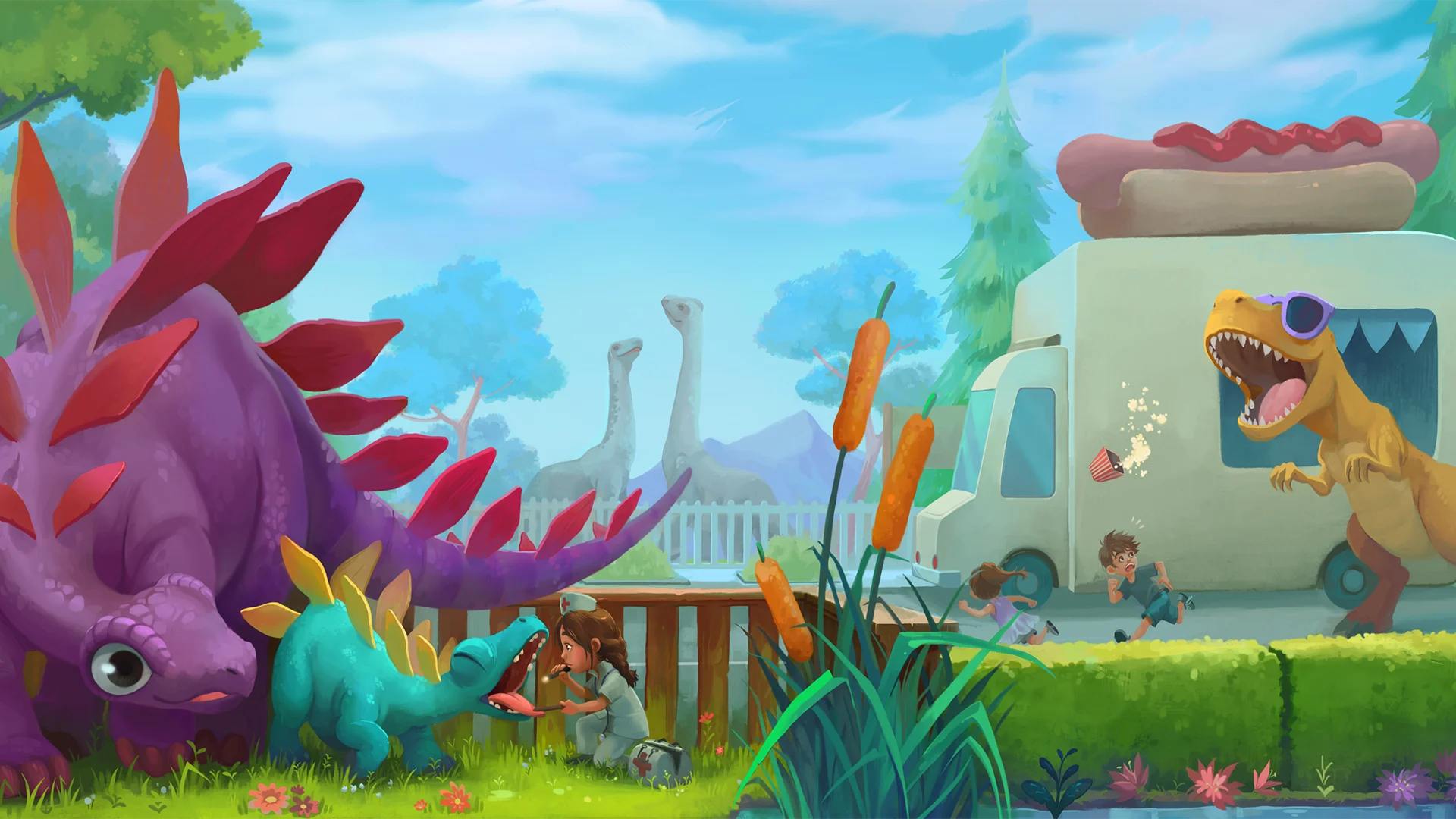 Parkasaurus: Dinoluxe Edition Hadir di PS5, Xbox Series, dan Switch 2 Parkasaurus (Infogrames / Washbear Studio)