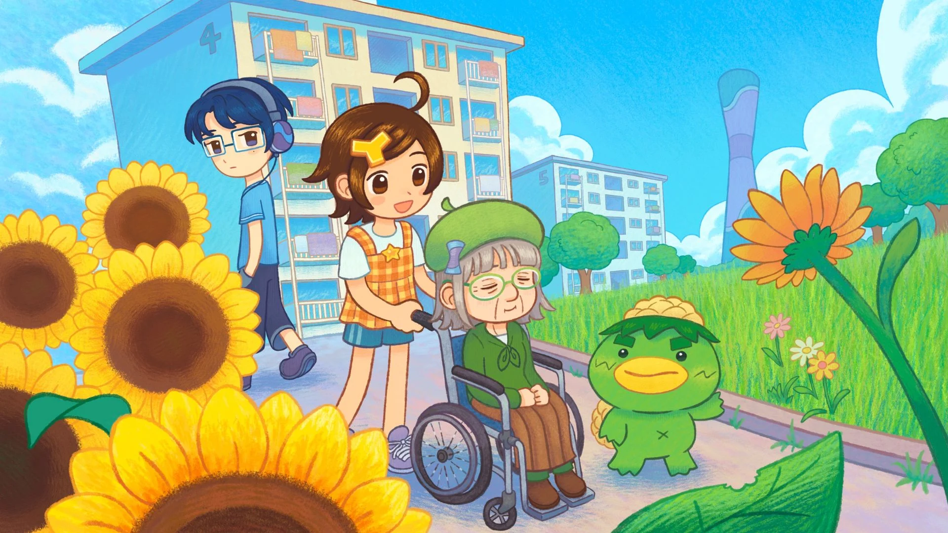 Danchi Days Launches For PC October 2026 Danchi Days (Analgesic / sandy powder / Melos Han-Tani / mogumu / gingham games)