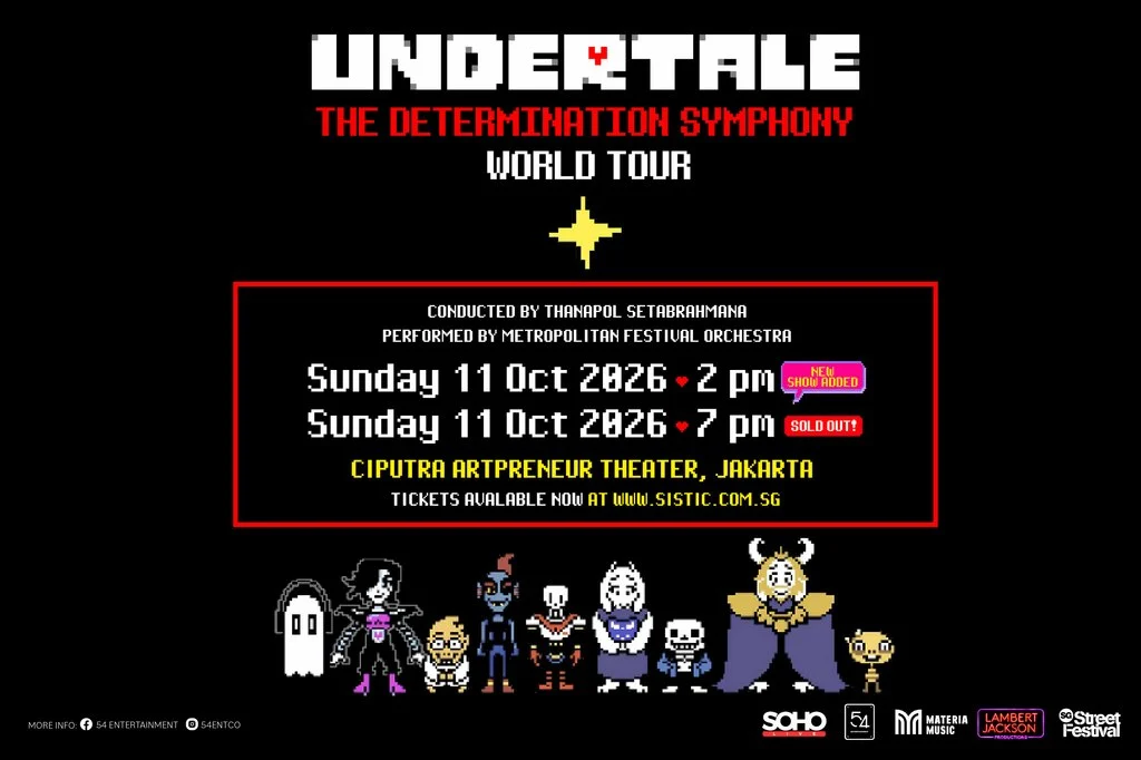 UNDERTALE: The Determination Symphony schedule
