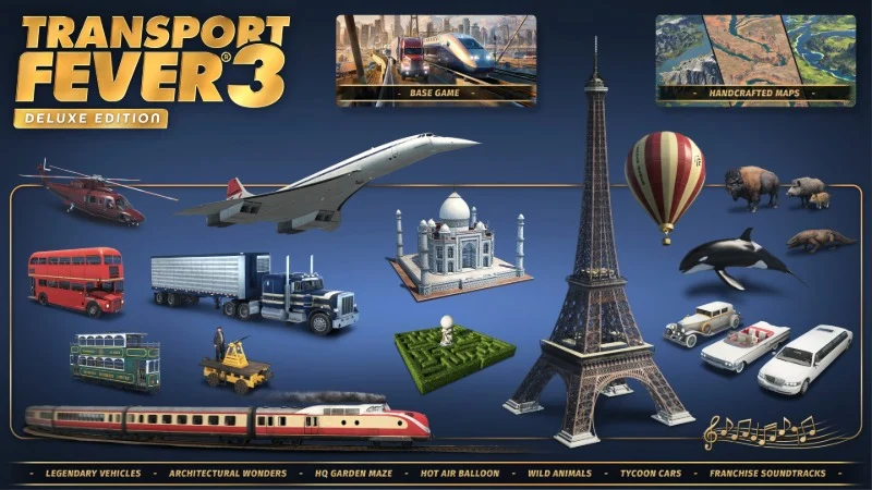 Transport Fever 3 (Urban Games / Paradox Interactive)