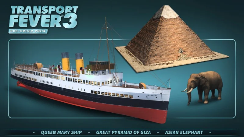 Transport Fever 3 (Urban Games / Paradox Interactive)