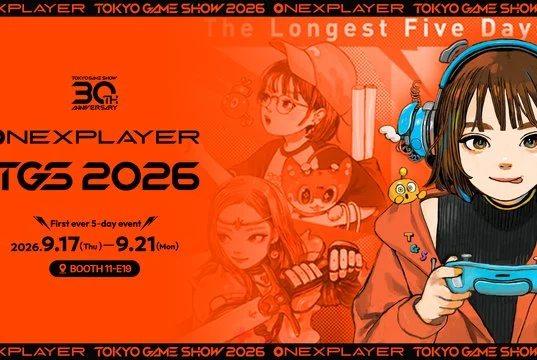 ONEXPLAYER Pamer Lineup Gaming Lengkap di TGS 2026 ONEXPLAYER - Tokyo Game Show 2026