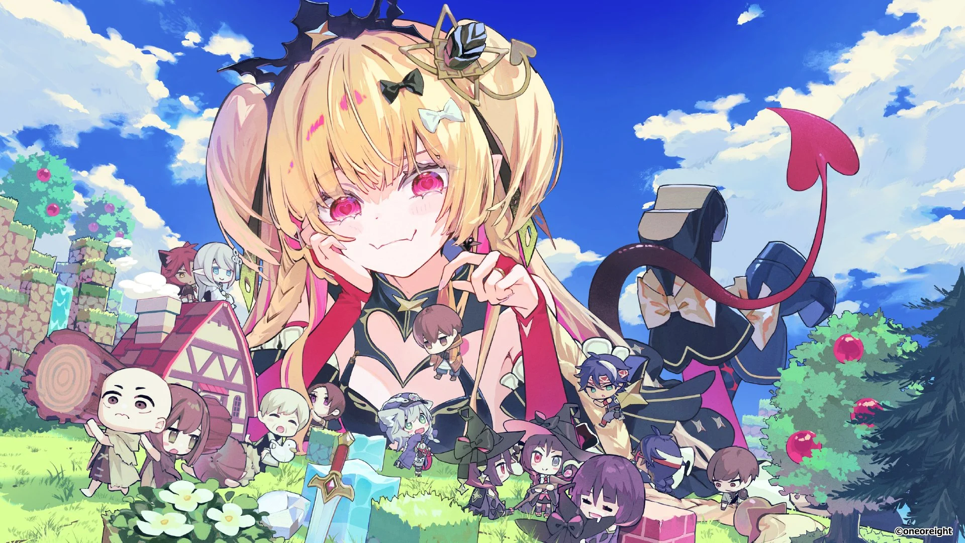 One or Eight Pamerkan Warota di Tokyo Game Show 2026 Warota: I Live Next to The Demon King's Castle LOL (One or Eight)