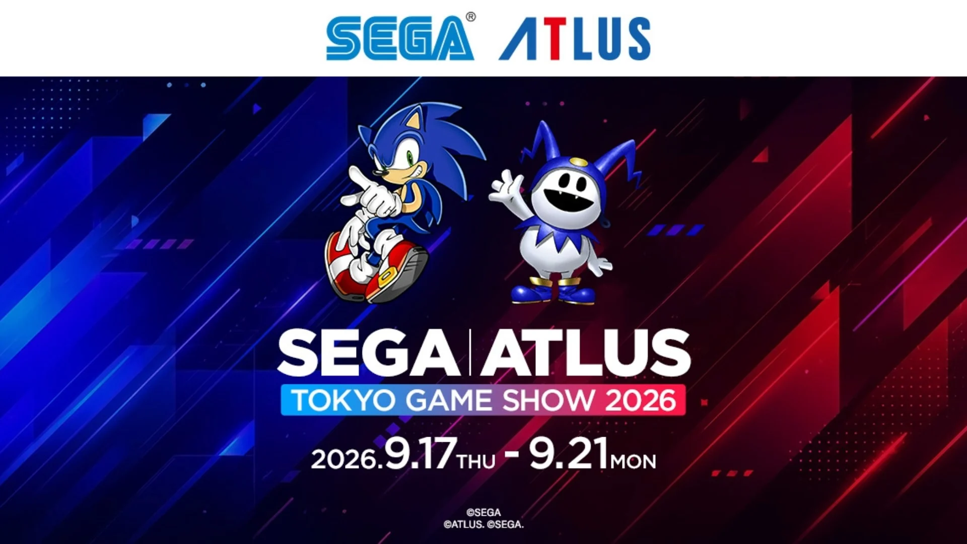 SEGA ATLUS Tokyo Game Show 2026