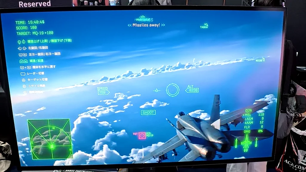 Ace Combat 8: Wings of Theve - Tokyo Game Show 2026 demo (Bandai Namco)