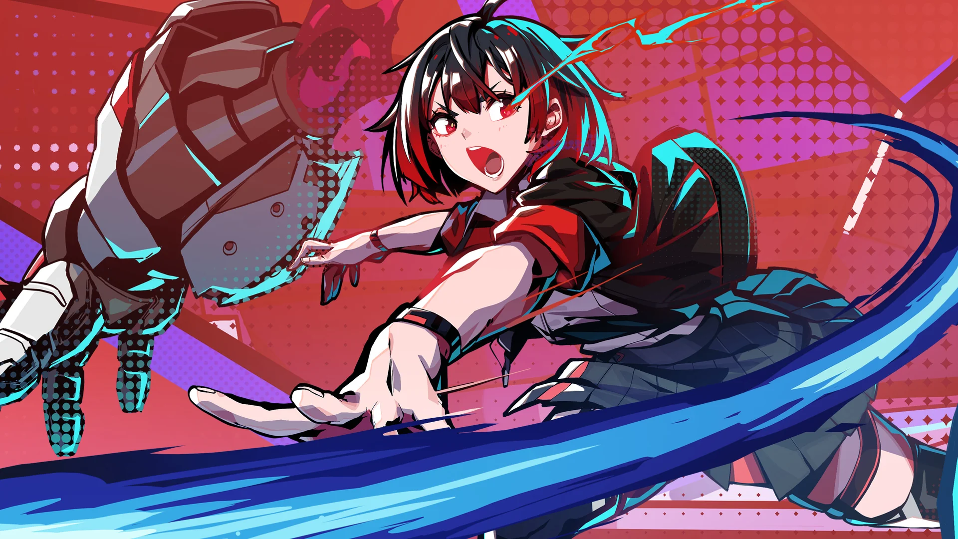 BAKUDO hadir di Switch 2 dan PC pada 2027 Yuria dalam key art BAKUDO (SAYIL GAMES / SHUEISHA GAMES)