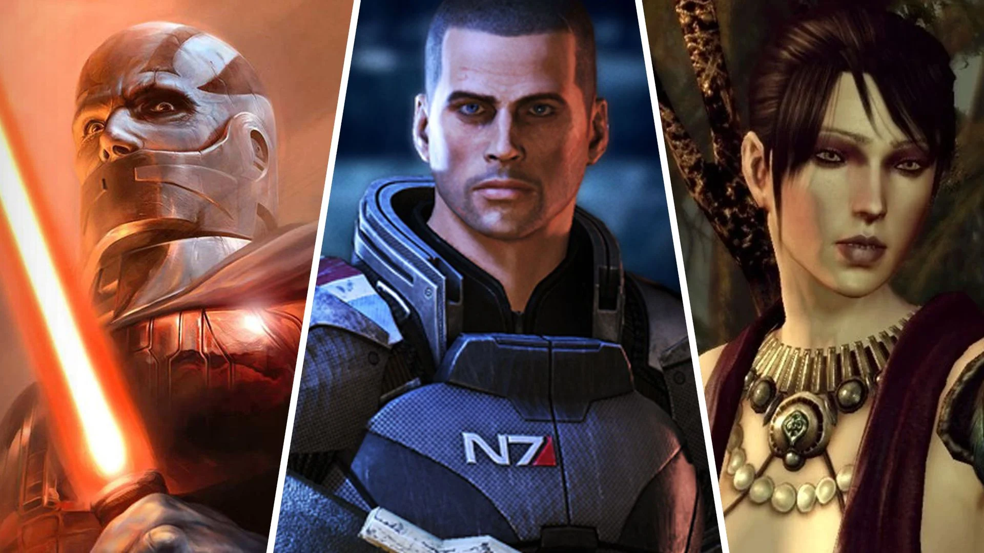 Karakter ikonik BioWare dari Star Wars: Knights of the Old Republic, Mass Effect, dan Dragon Age