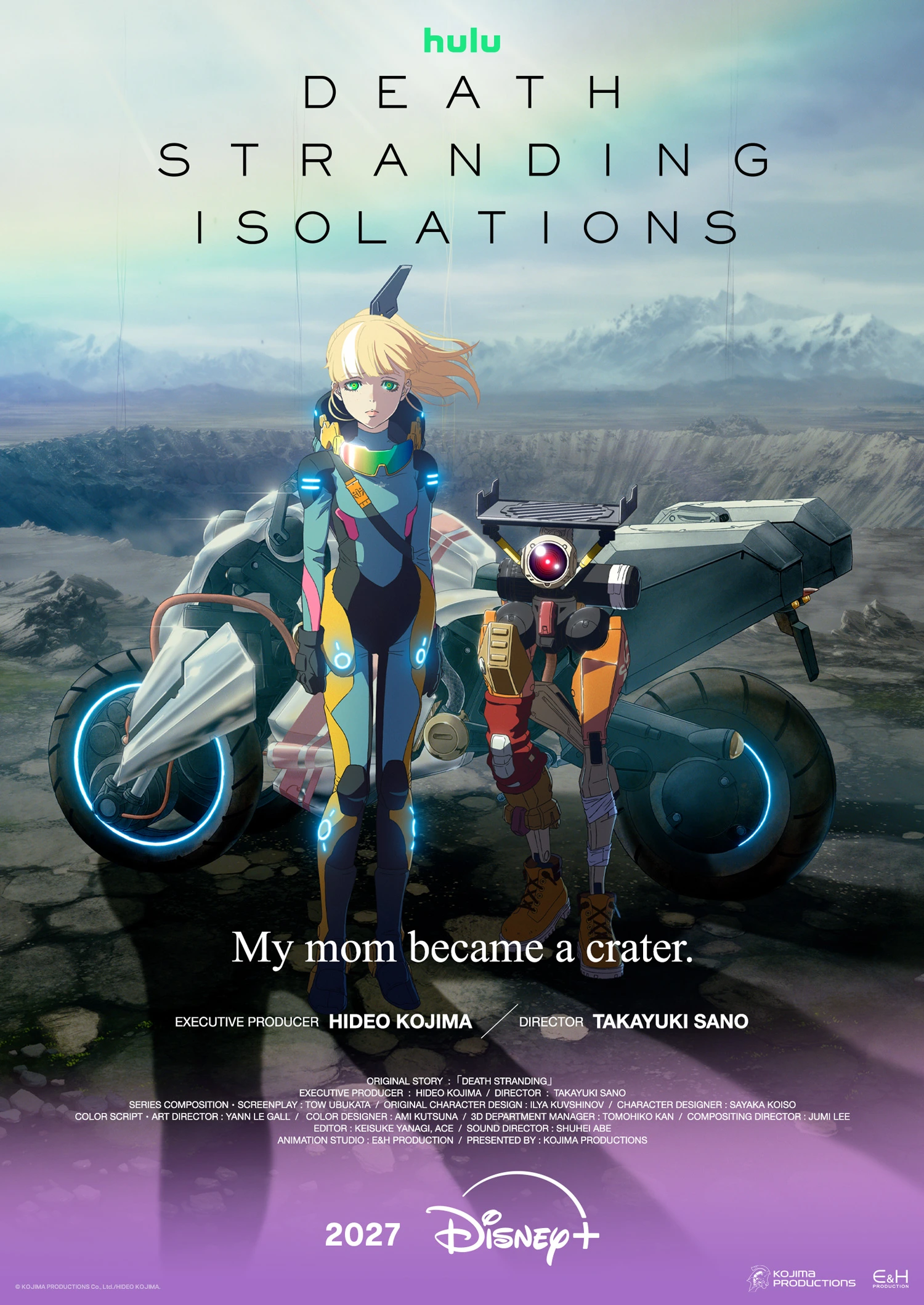 『DEATH STRANDING ISOLATIONS』のティザーキービジュアル (Kojima Productions)