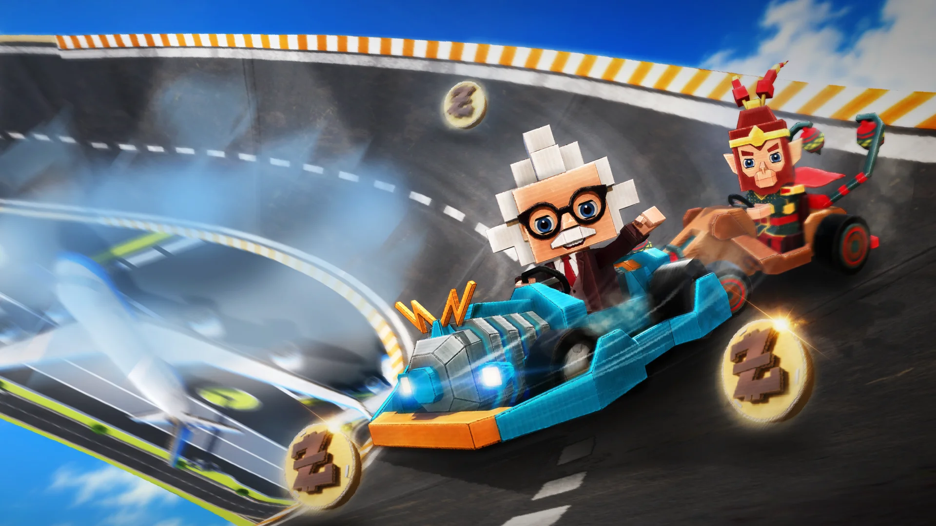 Zatunが開発した基本プレイ無料のレースゲーム『Kartboard Dash』が、PCおよびモバイルで配信開始 Kartboard Dash(Zatun)