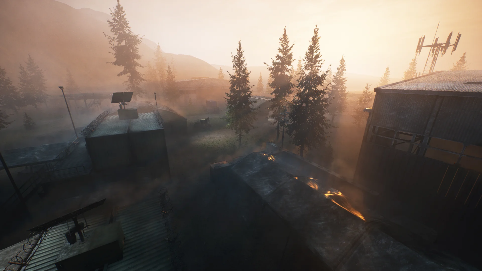 『SCP: Project Pneuma』に登場する、森の奥深くに放置された哨所